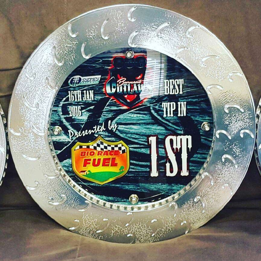 Custom CNC Crafted Logos Enhancing Disc Trophies with Precision — Laser Cutting in Illawarra Region