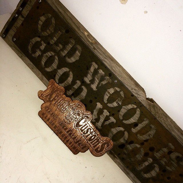 Artistic Timber Metal Sign Crafted with Precision by XPiggy Customs-CNC, Featuring Waterjet, Plasma Cutting & Laser Engraving Techniques— Laser Cutting in Shellharbour NSW