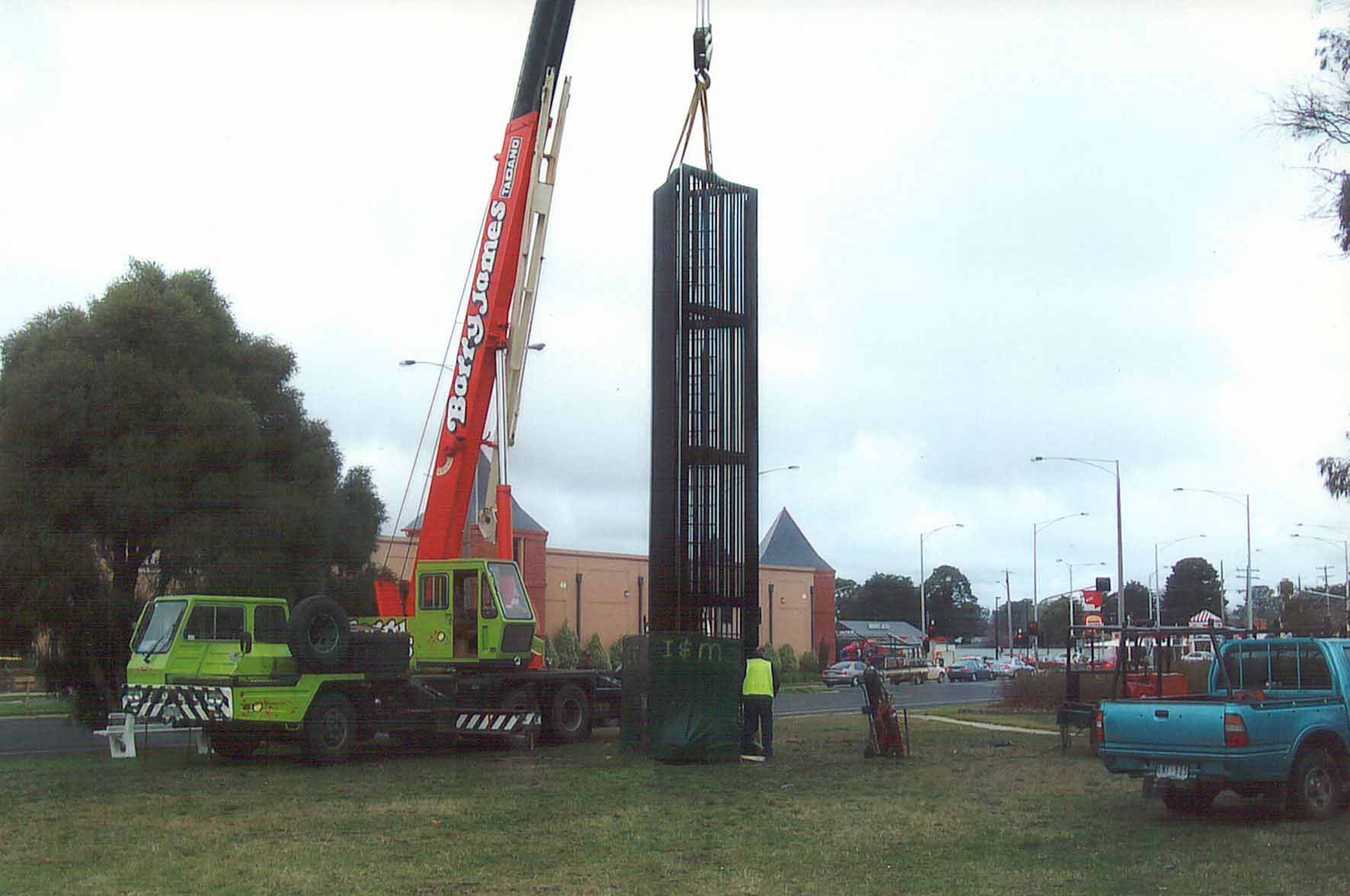 crane lifting something