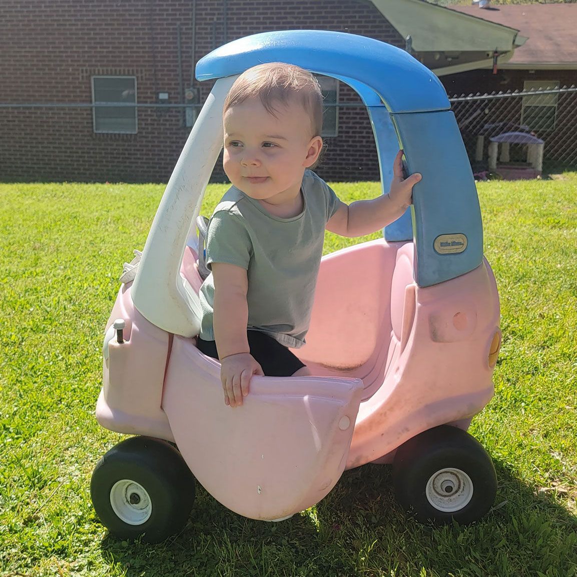 Cute Kids In Pink The Toy Car – Texarkana, AR – Kid's Castle