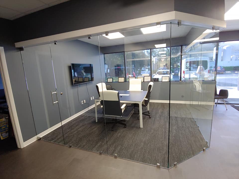 Glass Enclosures — Corporate Office in Glass in Palm Bay, FL
