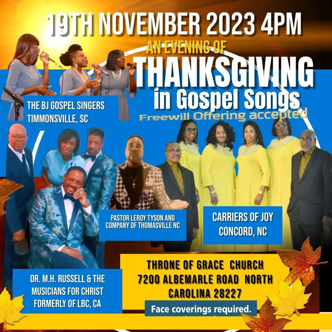 Nationwide Gospel Concerts