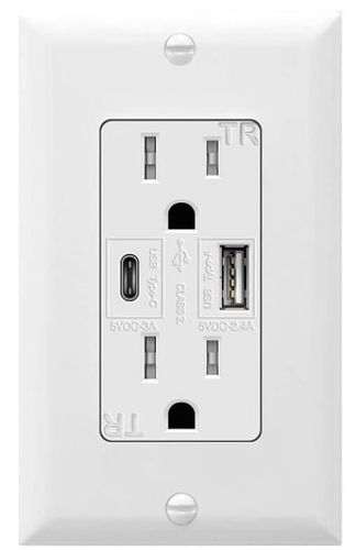USB Outlet — Silver Lake, OH — Anything Electric LLC