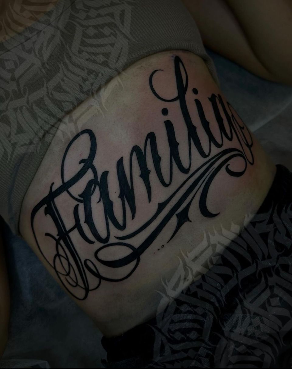 name tattoo