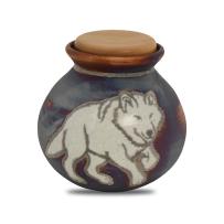 Majestic Wolf Urn