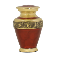 Deep Love Brass Pet Urn