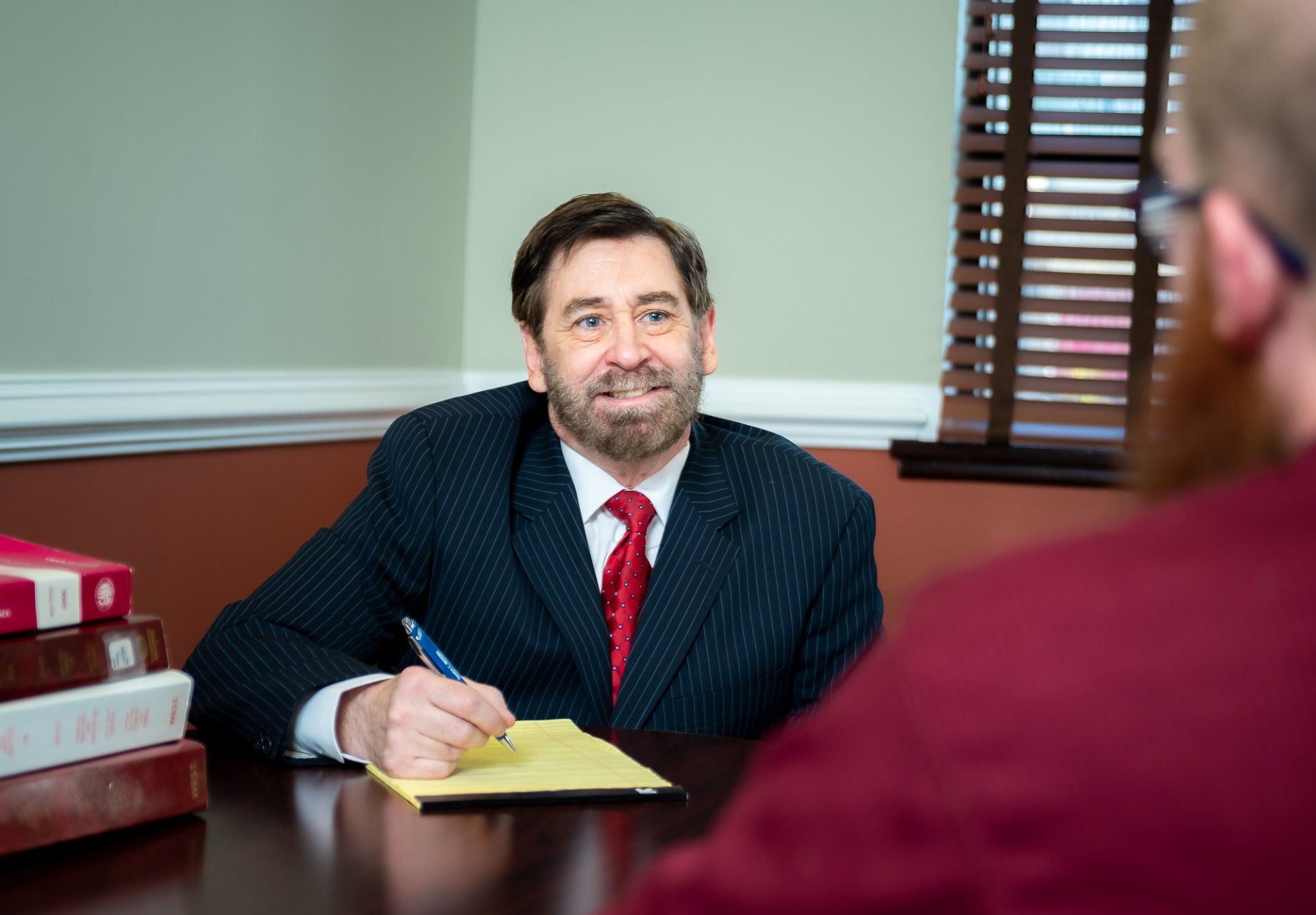 Photo of Randy C. Redden with Client