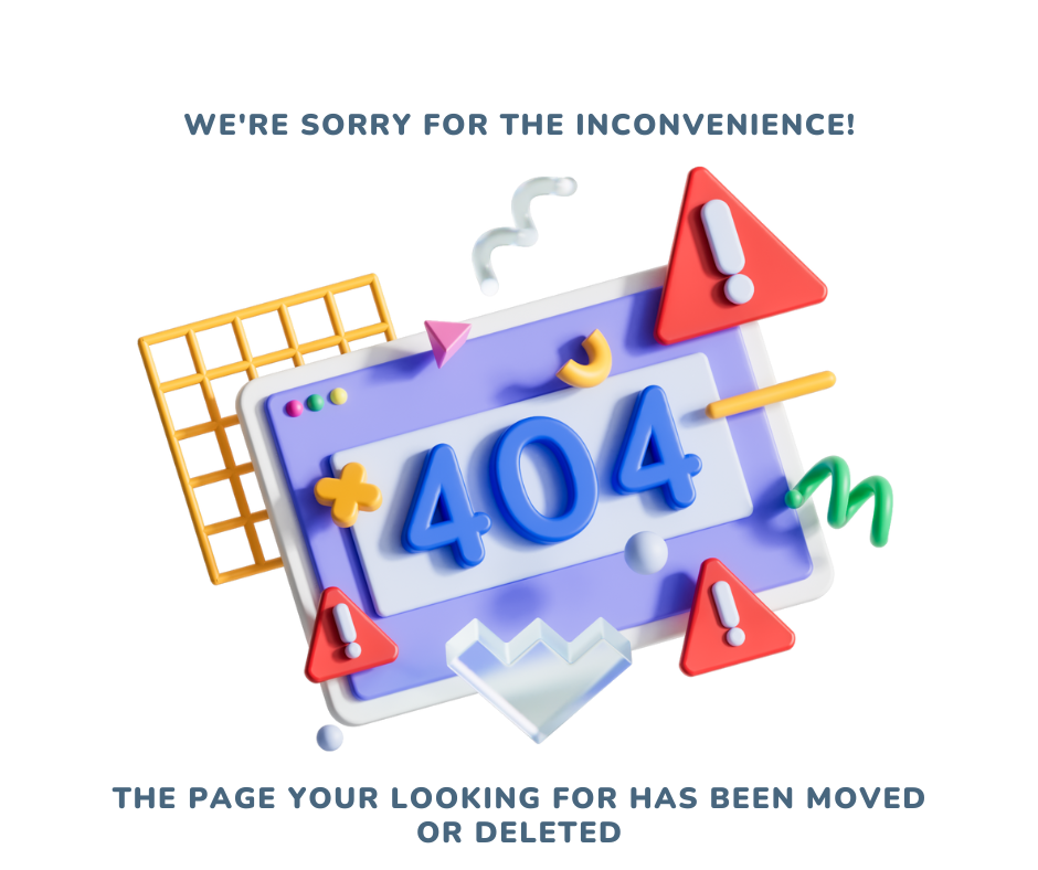 The number 404 is surrounded by clouds and stars on a white background.