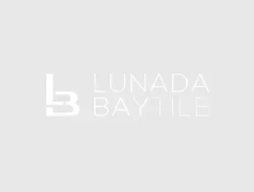 Logo for Lunada Bay Tile: white