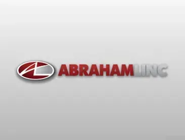 Logo for Abraham Inc. with a stylized
