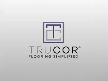 Logo for Trucor Flooring featuring a stylized