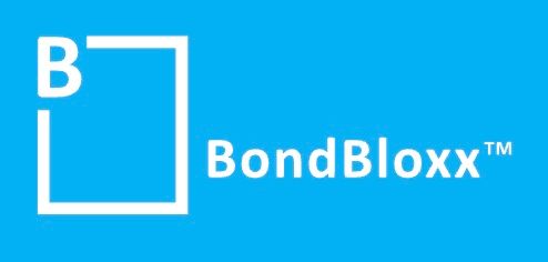 Logo: White "B" inside a white square on a blue background, "BondBloxx™" in white text.