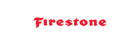 Firestone logo in red.