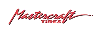 Mastercraft Tires logo in red script.