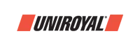 Uniroyal logo with black text and red accents.