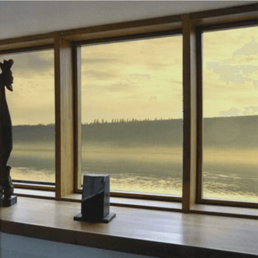 infisso in pvc e legno