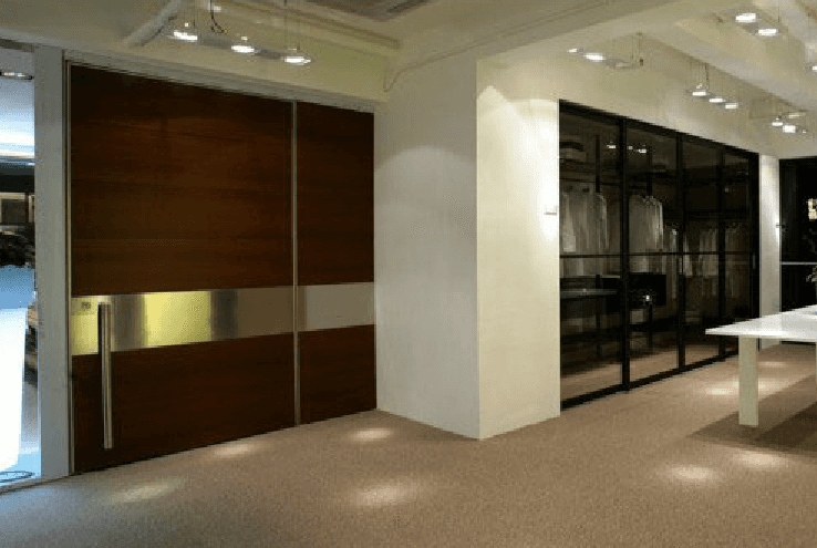 porta scorrevole blindata