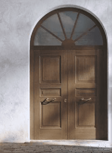 portoncino esterno blindato