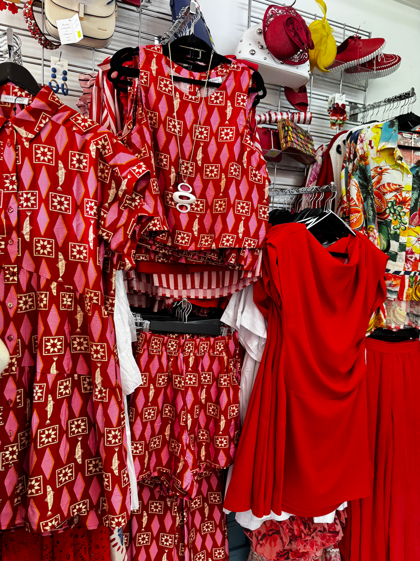 Red Tops — Zest Boutique in Yeppoon, QLD