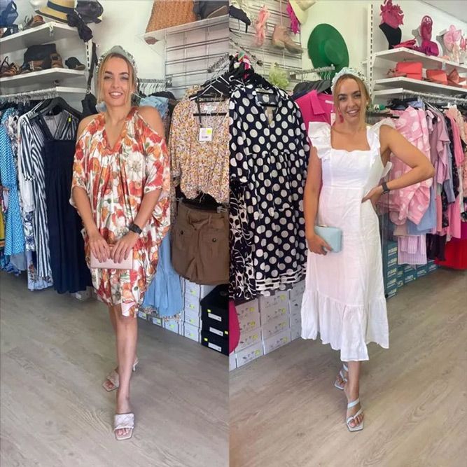 Woman Wearing Picnic Dresses — Zest Boutique in Yeppoon, QLD