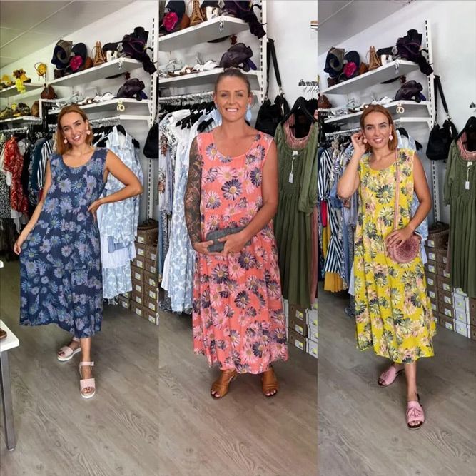 Floral Maxi Dresses — Zest Boutique in Yeppoon, QLD