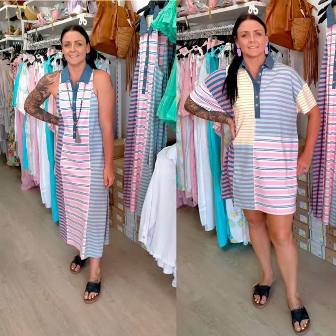 Woman Wearing Casual Dress — Zest Boutique in Yeppoon, QLD