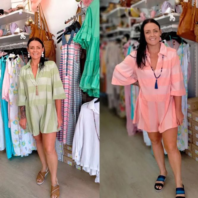 Women Wearing Romper Shorts — Zest Boutique in Yeppoon, QLD