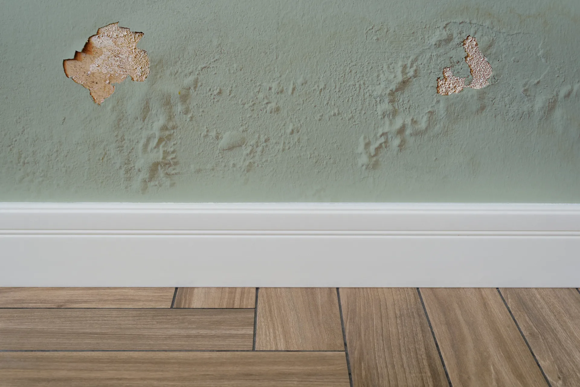 wet drywall