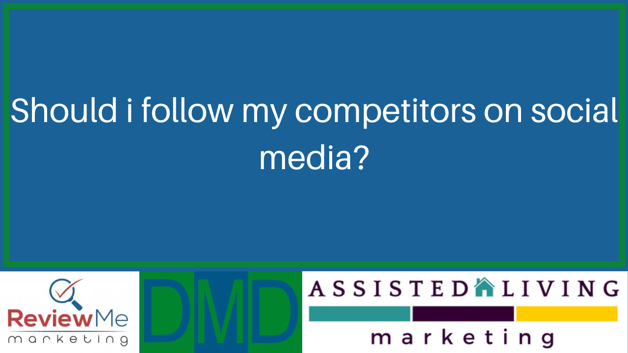 follow competitors on social media