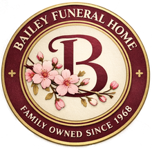 Bailey Funeral Home text logo.
