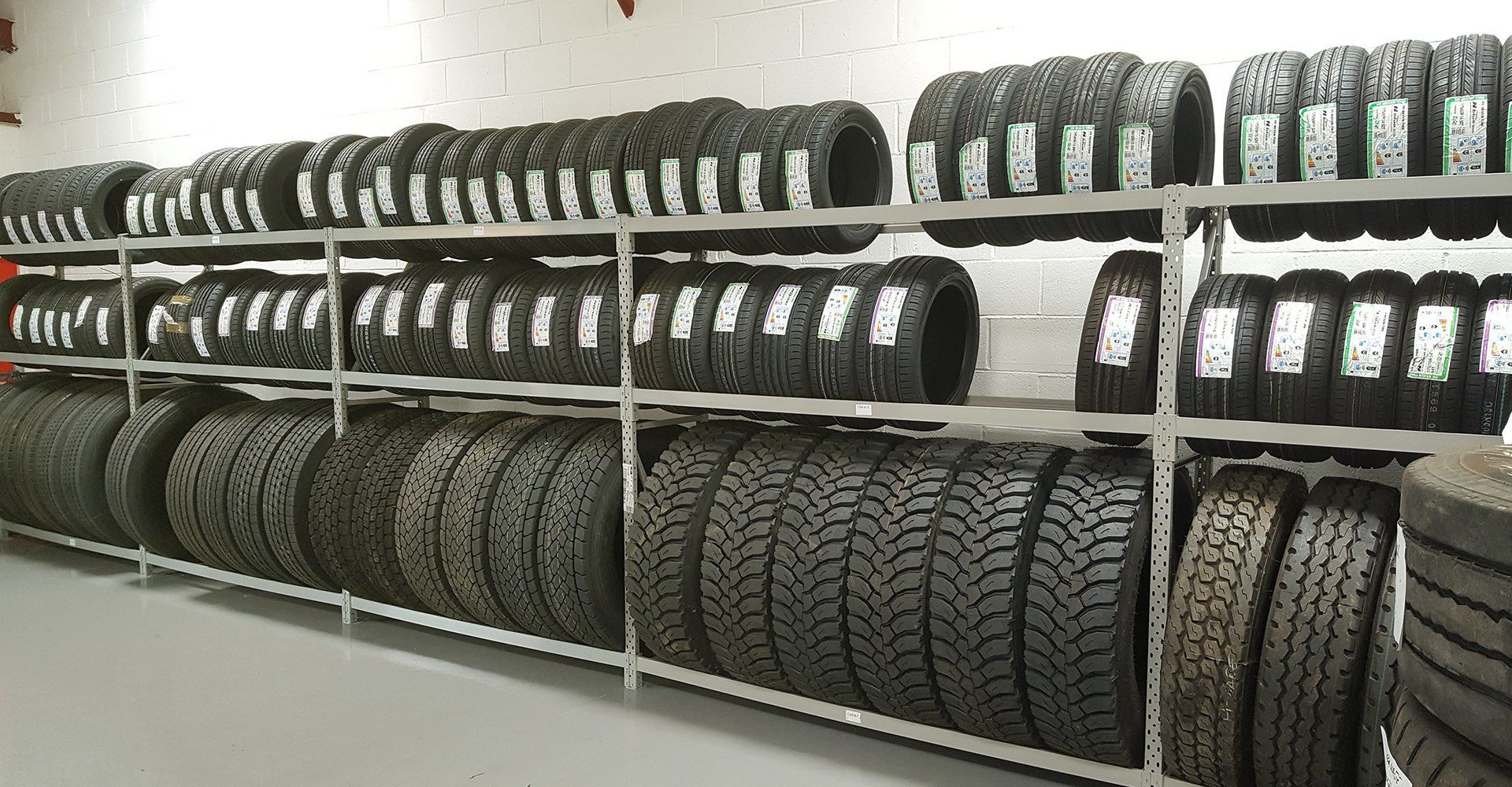 stock of tyres