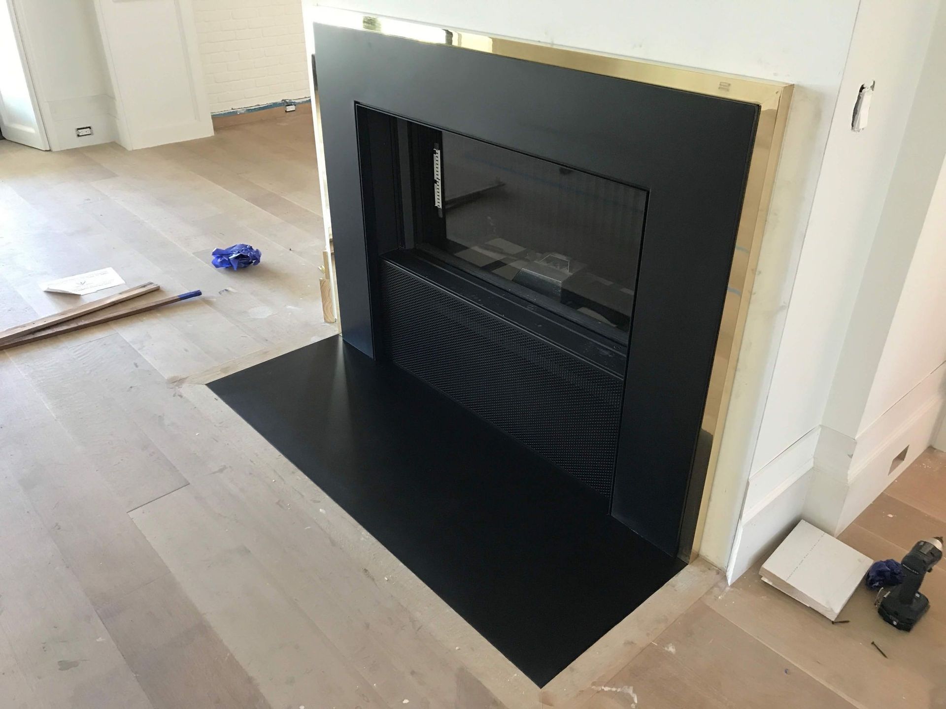 custom fireplace