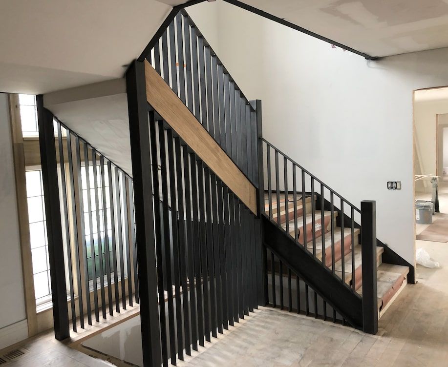 custom cast iron staircase
