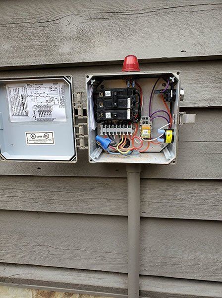 septic system alarm