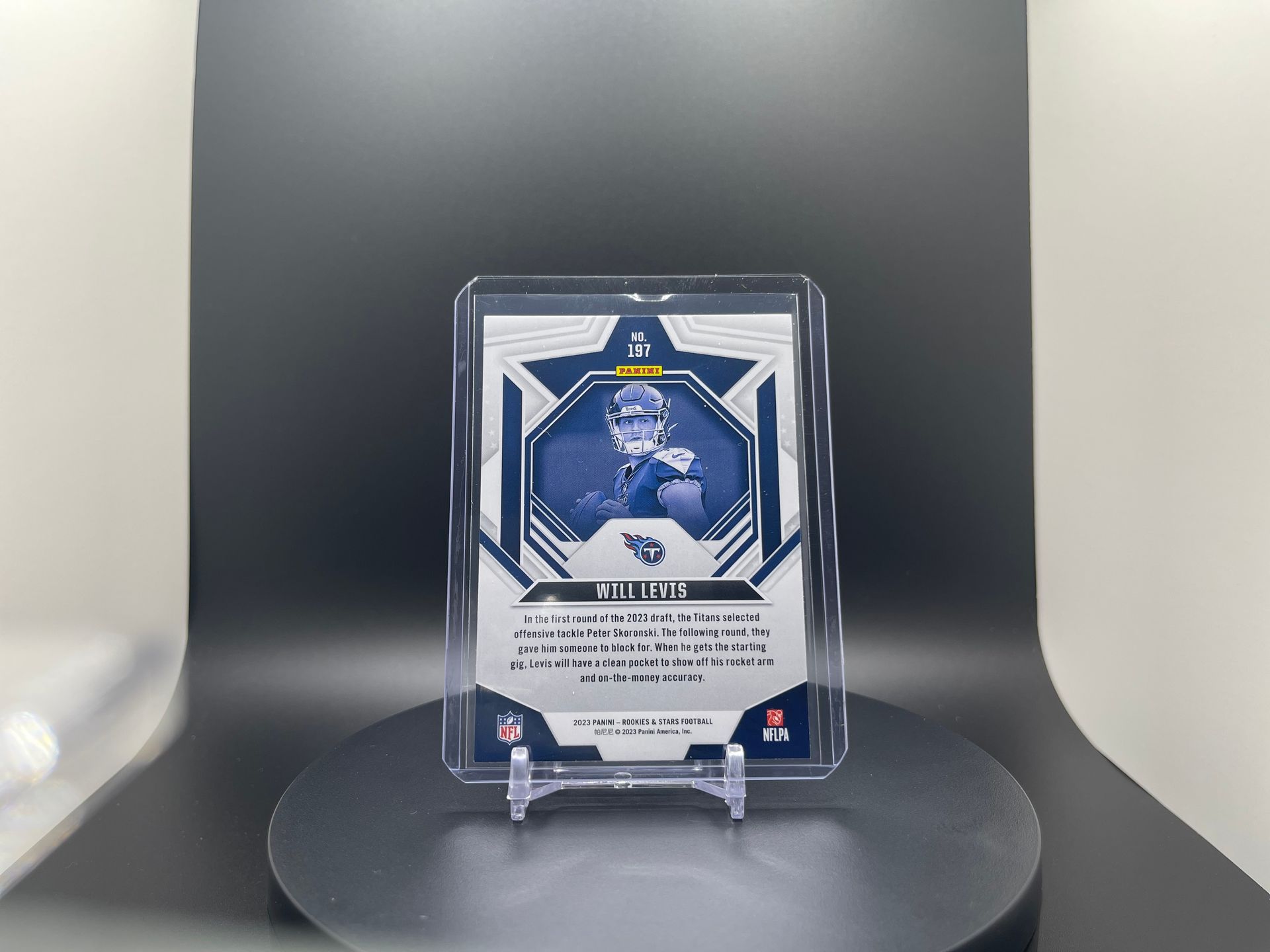 Will Levis : 2023 Rookies & Stars : #197 : Rookie Parallel [Red]