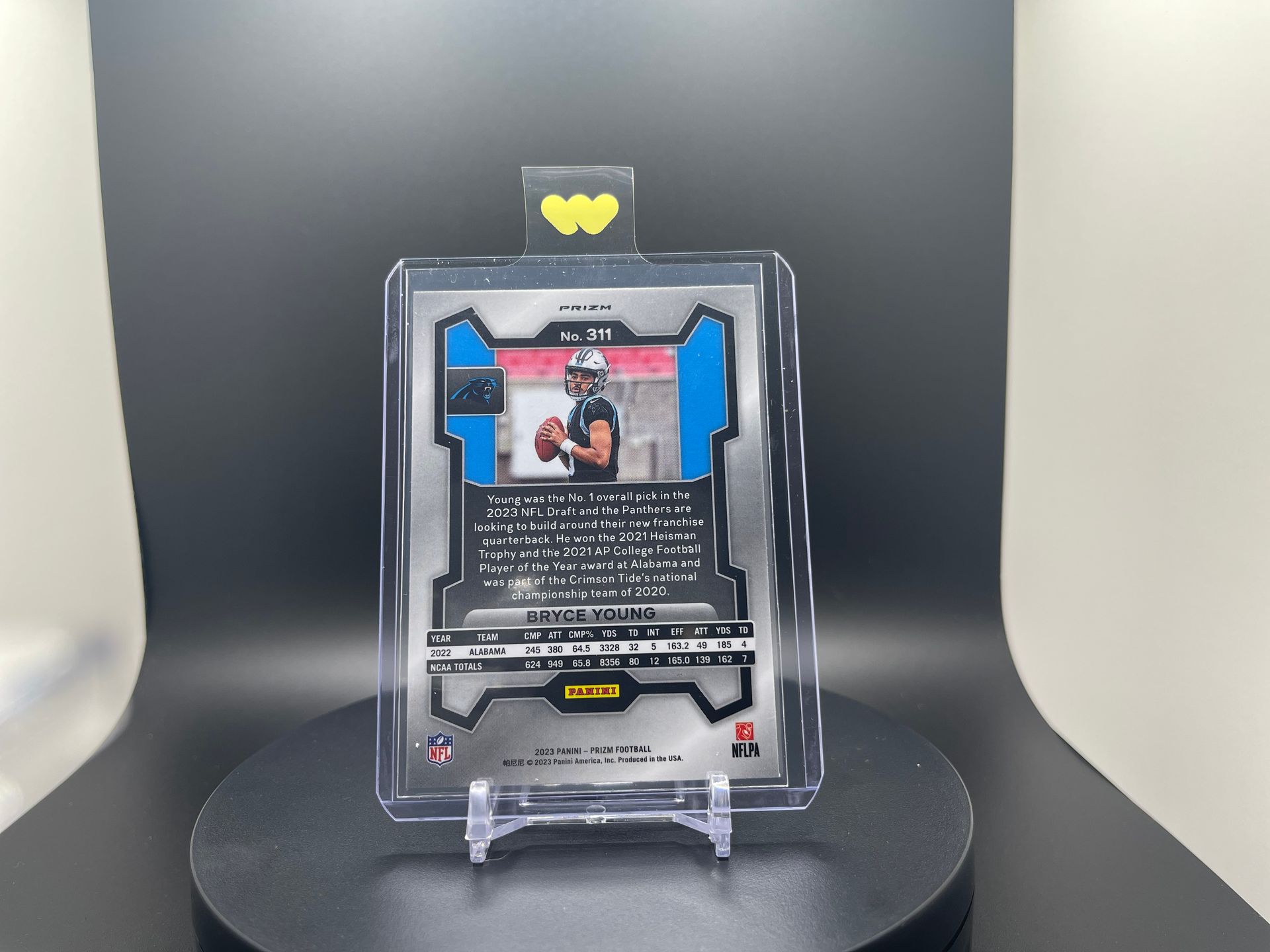 Bryce Young : 2023 Prizm : #311 : Rookie Parallel [Silver Holo]