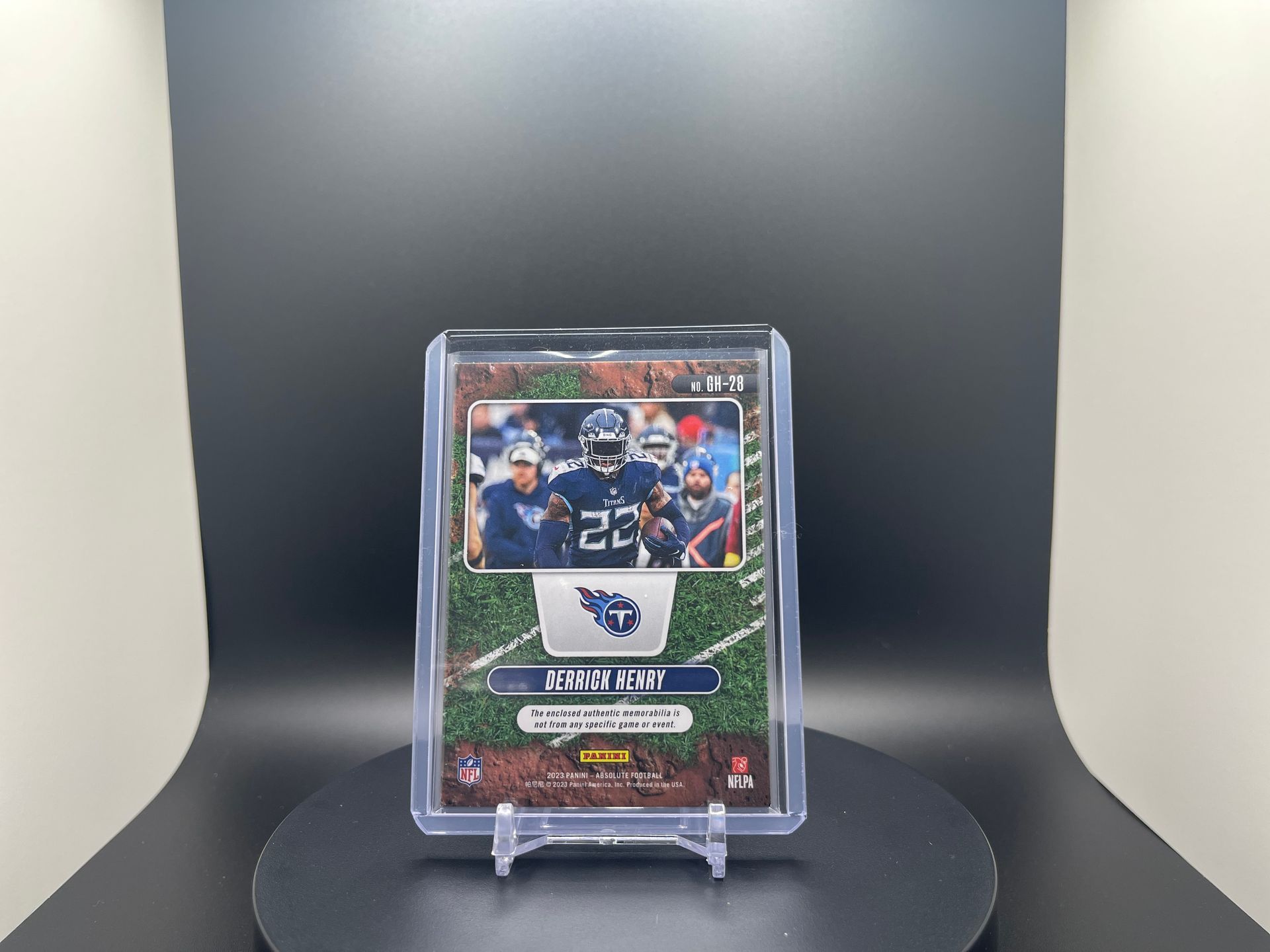 Derrick Henry : 2023 Absolute : #GH-28 : Ground Hoggs Patch : 175/199