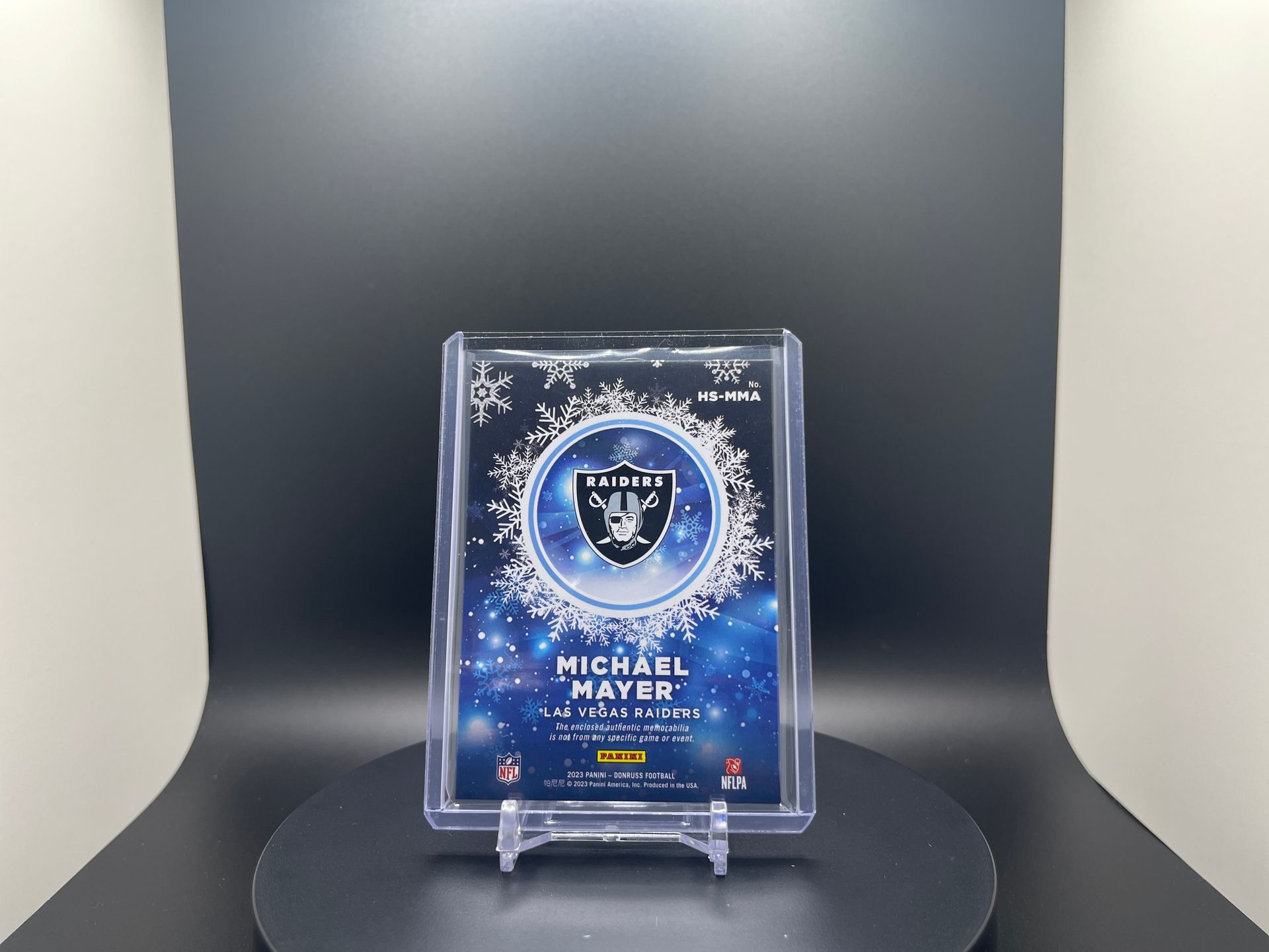 Michael Mayer : 2023 Donruss : #HS-MMA : Rookie Sweaters Dual-Color Patch