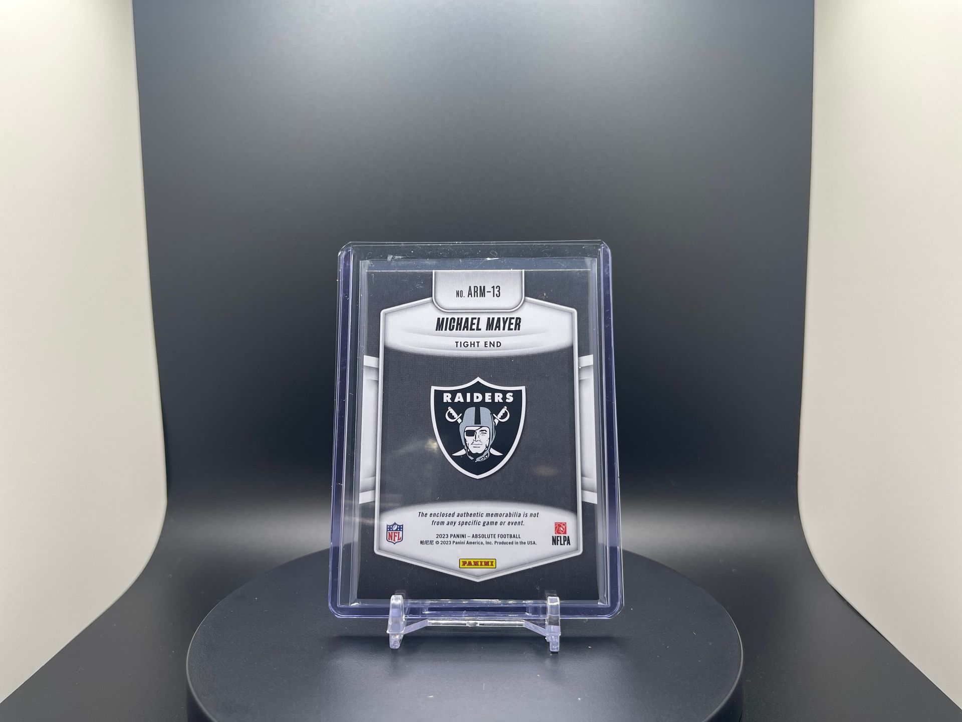 Michael Mayer : 2023 Absolute : #ARM-13 : Rookie Patch