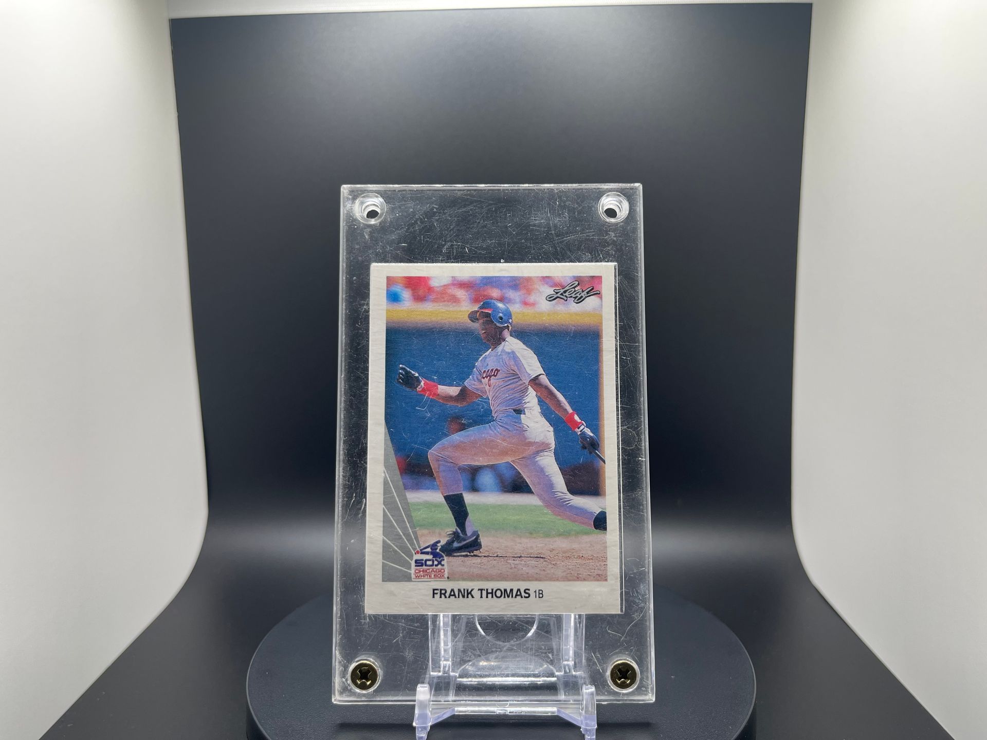 Frank Thomas : 1990 Leaf : #300 : Rookie