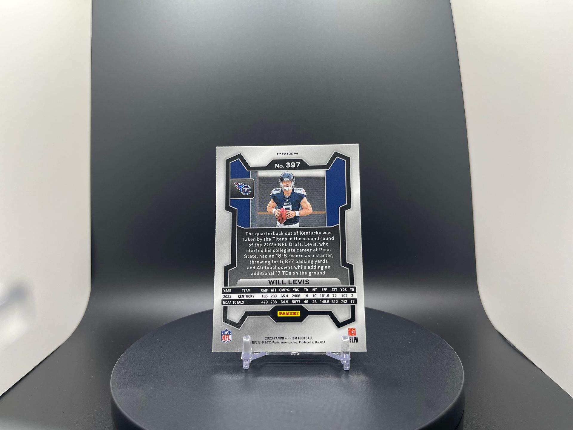 Will Levis : 2023 Prizm : #397 : Rookie Parallel [Orange Disco]