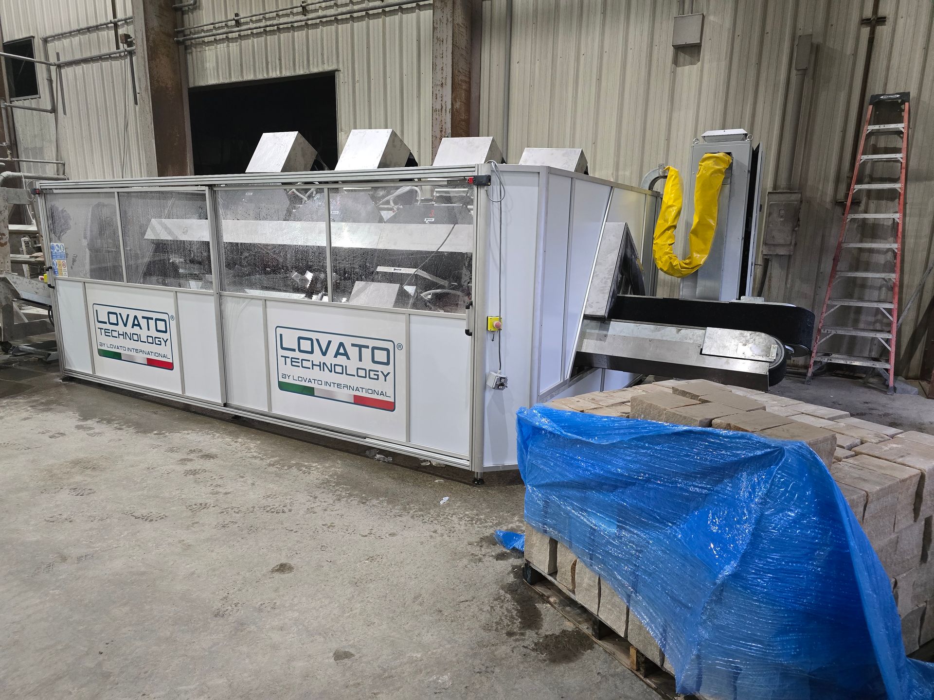 Industrial machine with 