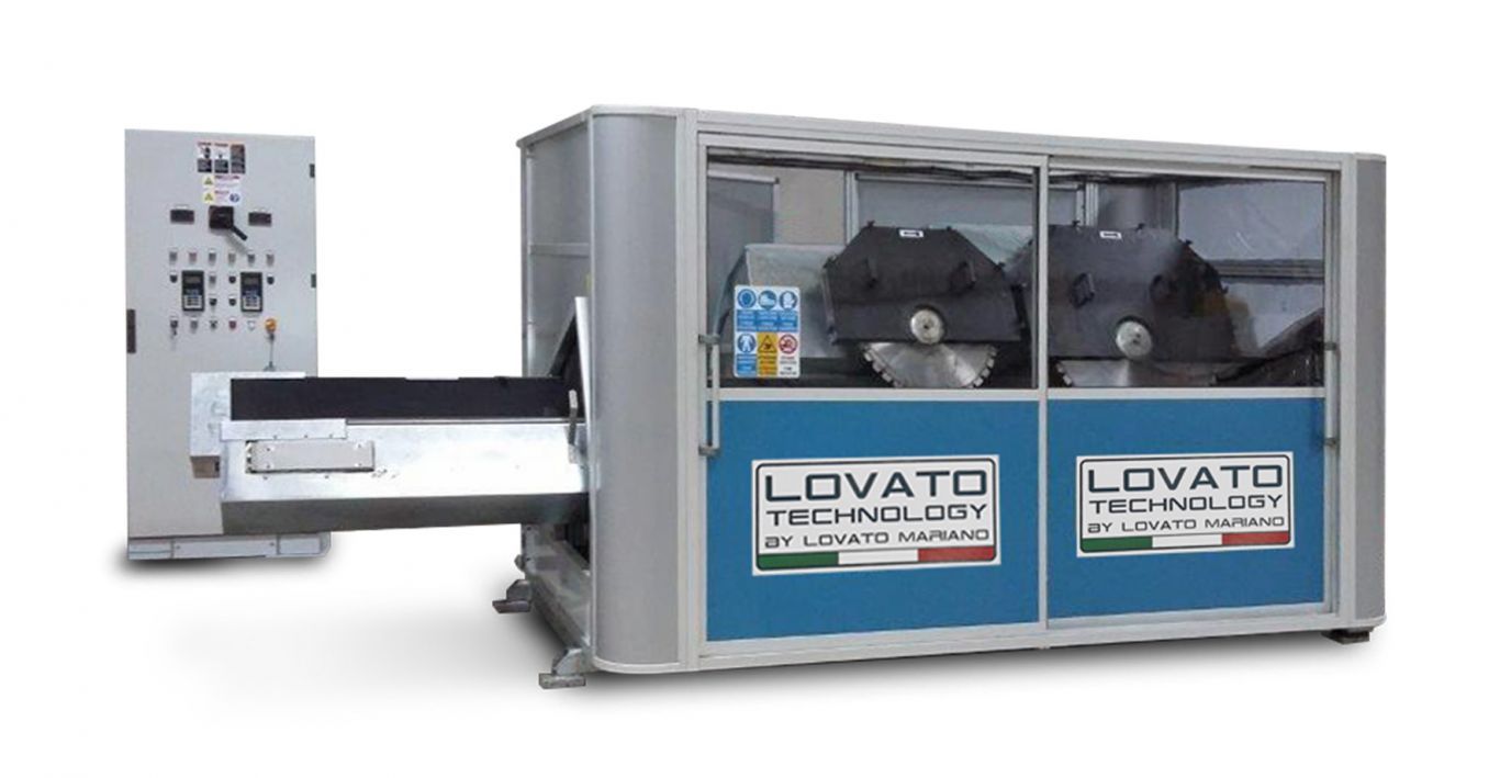 A machine that says lovato technology on it