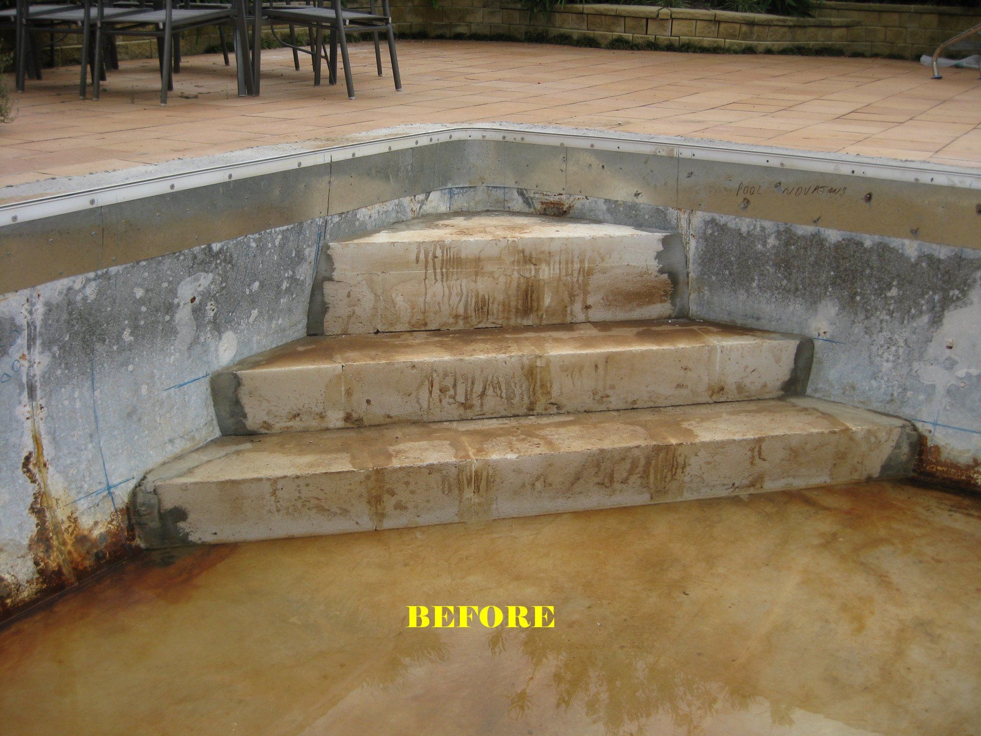 Steps made to suit your pool shape