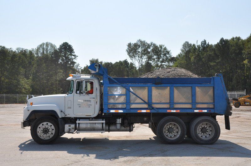 Truck Loaded With Gravel | Athens, GA | Watson Trucking