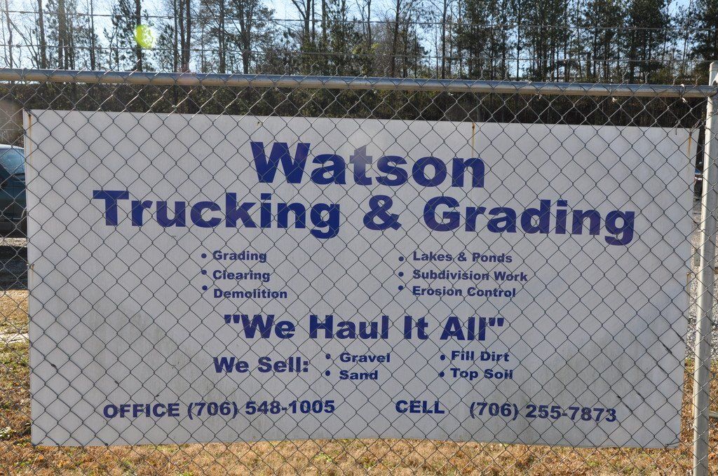 Business Signage | Athens, GA | Watson Trucking
