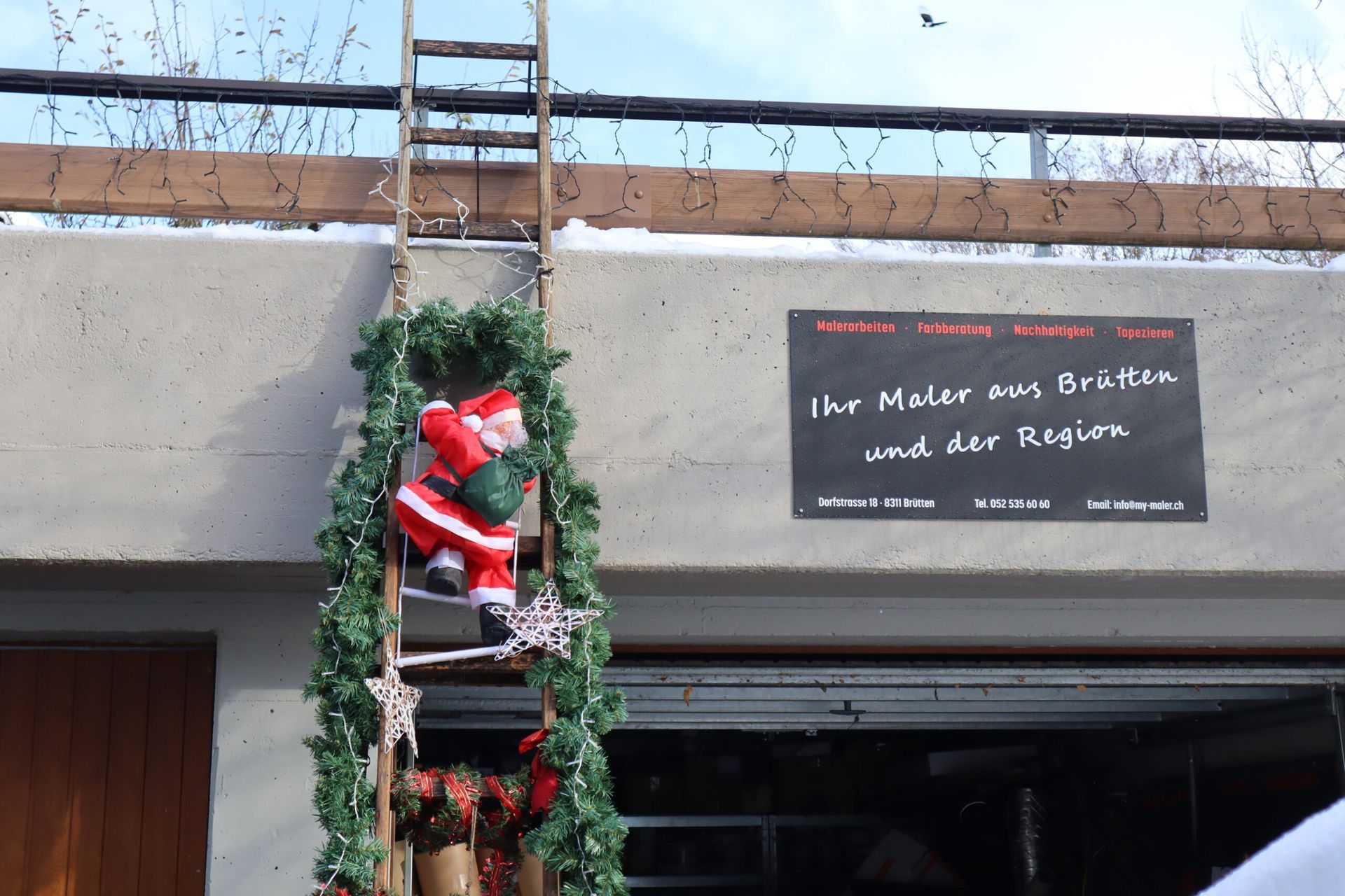 Das Brüttemer Adventsfenster 2023