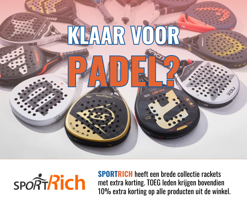 Banner klaar voor Padel?