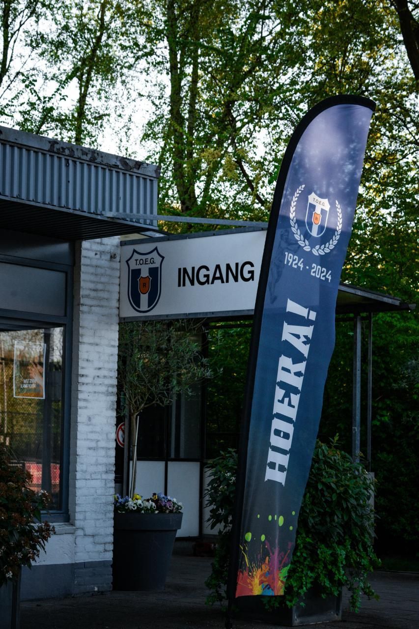 Beachflag Beleef het beste KNLTB