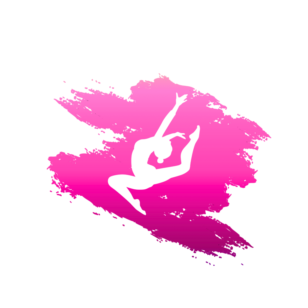 A purple triangle with a silhouette of a person in it